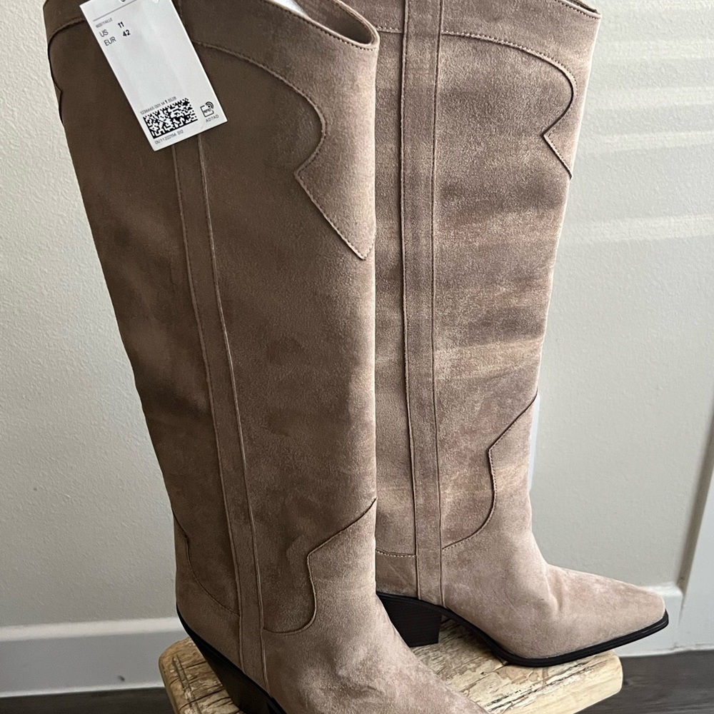 H&M Knee-high cowboy boots